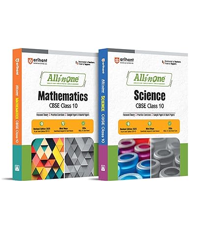 All In One Science, Mathematics, Class 10th Based On Latest NCERT For CBSE Exams 2025
